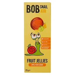 Натуральний мармелад Bob Snail Яблуко-Груша-Лимон 27 г