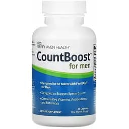 Репродуктивне здоров'я чоловіків Fairhaven Health CountBoost 60 капсул