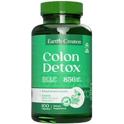 Естественная добавка Earth's Creation Colon Detox 14X 100 капсул