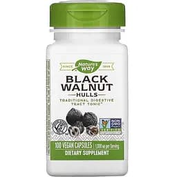 Натуральна добавка Nature's Way Black Walnut Hulls 100 вегакапсул