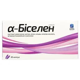 Диетическая добавка Альфа-Биселен 30 капсул