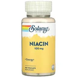 Ниацин Solaray 100 мг 100 капсул (SOR04359)