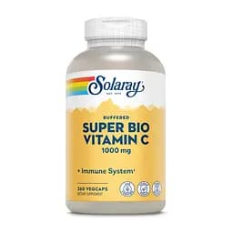 Вітаміни та мінерали Solaray Super Bio Vitamin C Timed Release, 360 вегакапсул
