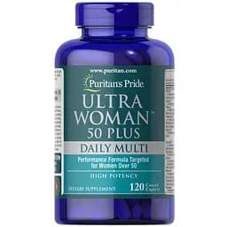 Вітаміни Puritan's Pride Ultra Woman 50 Plus Multi-Vitamin 120 капсул