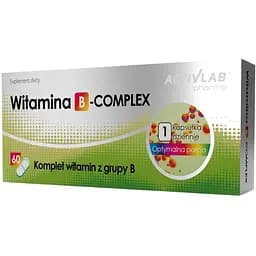 Вітаміни та мінерали Activlab Vitamin B-Complex 60 капсул