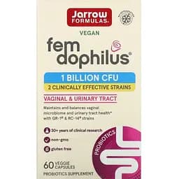 Пробіотики Jarrow Formulas Women's Fem Dophilus 1 млрд 60 капсул
