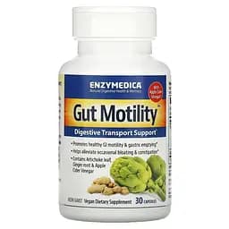 Натуральна добавка Enzymedica Gut Motility, 30 капсул