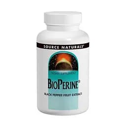 Екстракт чорного перцю Source Naturals BioPerine 10 mg, 60 таблеток