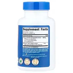 Екстракт кореня ашваганди Nutricost KSM-66 Ashwagandha Root Extract 600 мг 60 капсул - мініатюра 2
