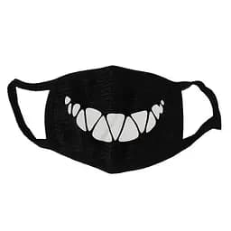 Маска тканевая Geekland Смайл Smile чёрная MSK 004