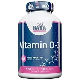 Вітамін D3 Haya Labs Vitamin D-3 5000 МО 250 капсул