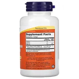 Натуральна добавка NOW Black Cumin Seed Oil 1000 mg, 60 капсул - мініатюра 2