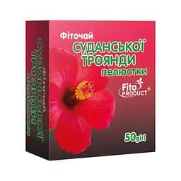Фиточай "Суданской розы лепестки", 50 г