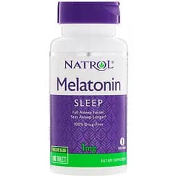 Мелатонин Natrol Melatonin 1 мг 180 таблеток