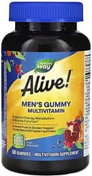 Витамины и минералы Nature's Way Alive! Men's Gummy, 60 желеек