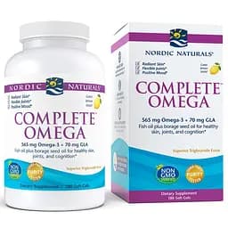 Жирные кислоты Nordic Naturals Complete Omega 180 капсул лимон