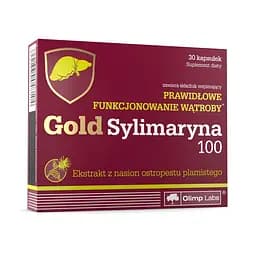 Екстракт розторопші Olimp Sport Nutrition Gold Sylimaryna 100, 30 капсул для підтримки печінки
