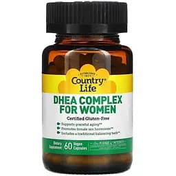 Комплекс вітамінів для жінок Country Life DHEA 60 капсул