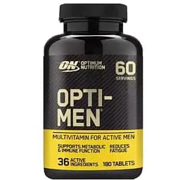 Вітаміни Optimum Nutrition Opti-men без смакових добавок 180 пігулок