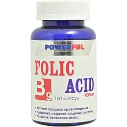 Folic Acid Powerful 400 мкг 100 капсул