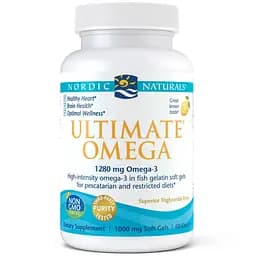 Жирні кислоти Nordic Naturals Ultimate Omega 60 рибних капсул - мініатюра 2