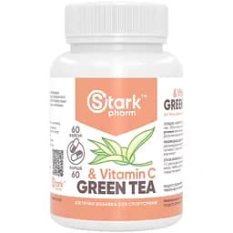 Дієтична добавка Stark Pharm Green Tea & Vitamin C 60 капсул