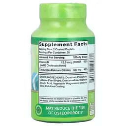 Кальцій Nature's Truth Calcium Citrate Plus D3 100 каплет - мініатюра 2