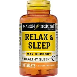 Комплекс для розслаблення та здорового сну Mason Natural Relax and Sleep 90 таблеток