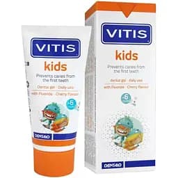 Зубна паста-гель Vitis Kids 50 мл 