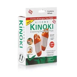 Пластырь Kinoki от токсинов 10 шт, детокс набор для стоп