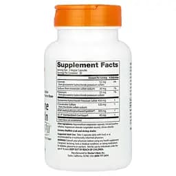 Для суглобів та зв'язок Doctor's Best Glucosamine Chondroitin, MSM + UCII 90 веган капсул - мініатюра 2