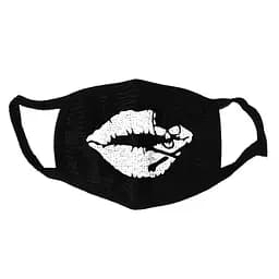 Маска тканевая Geekland губы с черепом чёрная MS 054.514