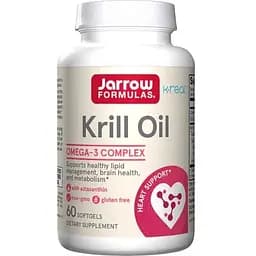 Омега-3 Jarrow Formulas Krill Oil, 60 капсул