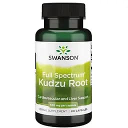 Корень кудзу Swanson Full Spectrum Kudzu Root 500 мг 60 капсул (2023-10-2736)