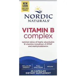 Комплекс вітамінів групи В Nordic Naturals 45 капсул - мініатюра 2
