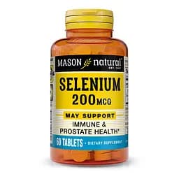 Вітаміни та мінерали Mason Natural Selenium 200 mcg 60 таблеток