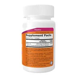 Вітаміни Now Foods VIT D-3 10000 мг 240 капсул - мініатюра 2