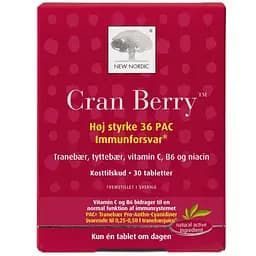 Кренберрі New Nordic Cranberry для сечовивідних шляхів 30 таблеток