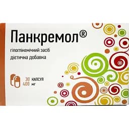 Дієтична добавка Панкремол 400 мг 30 капсул