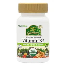 Вітаміни та мінерали NaturesPlus Source of Life Garden Vitamin K2 120 mcg 60 вегакапсул