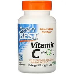 Вітамін С Doctor's Best Vitamin C 500 мг 120 капсул