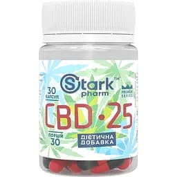 Натуральная добавка Stark Pharm CBD 25 mg 30 капсул