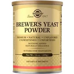 Натуральная добавка Solgar Brewer's Yeast Powder, 400 грамм