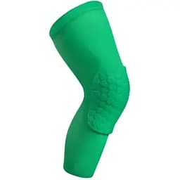 Наколінник Zelart еластичний бандаж для волейболу, танців, гімнастики, йоги L 45 см Green (16001)