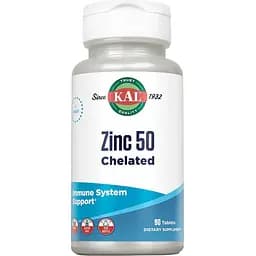 Цинк KAL Zinc 50 мг 90 пігулок