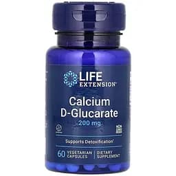 Витамины и минералы Life Extension Calcium D-Glucarate 200 mg, 60 вегакапсул