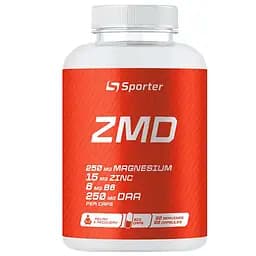 Цинк, Магній, Вітамін В6 з Д-аспарагіновою кислотою Sporter ZMD 90 капсул
