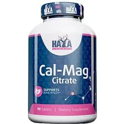 Кальций + Магний в цитратной форме Haya Labs Calcium Magnesium Citrate 90 таблеток