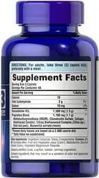 Препарат для суглобів і зв'язок Puritan's Pride Chondroitin Glucosamine MSM 3 Per Day Formula, 120 каплет - мініатюра 2