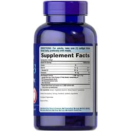 Жирні кислоти Puritan's Pride Omega 3 Fish Oil 1200 mg 200 капсул - мініатюра 2